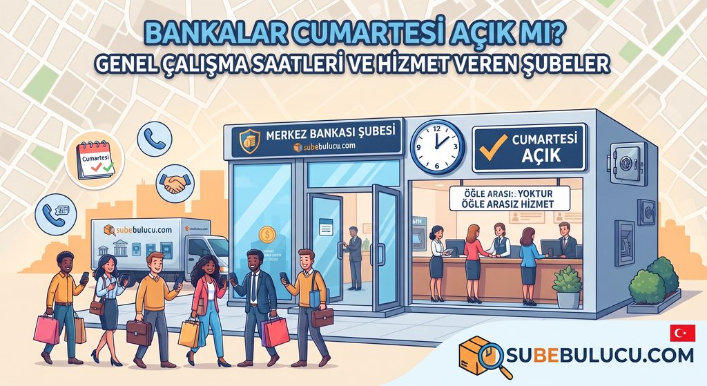 Bankalar Cumartesi Açık mı? Banka Şubeleri Cumartesi Günü Çalışıyor mu? 1 Bankalar Cumartesi Açık mı?