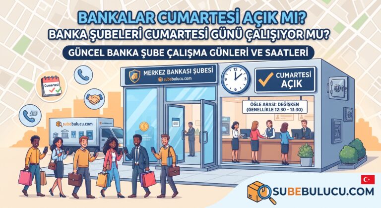 Bankalar Cumartesi Açık mı? Banka Şubeleri Cumartesi Günü Çalışıyor mu? 6 Bankalar Cumartesi Açık mı Banka Şubeleri Cumartesi Günü Çalışıyor mu