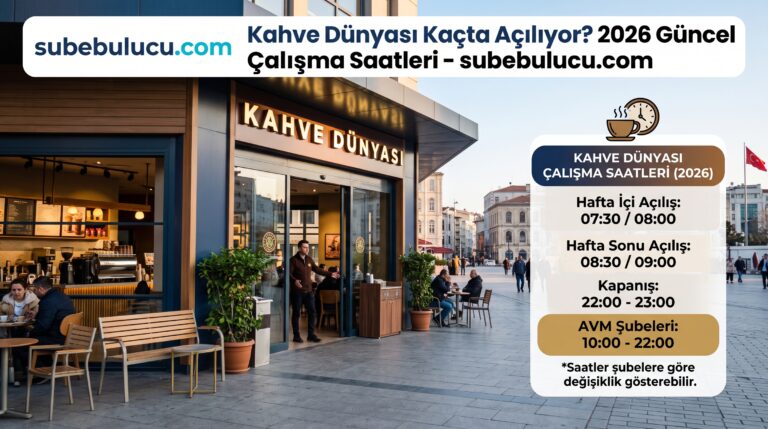 Kahve Dünyası Kaçta Açılıyor? 2026 Güncel Çalışma Saatleri 8 Kahve Dünyası Kaçta Açılıyor 2026 Güncel Çalışma Saatleri