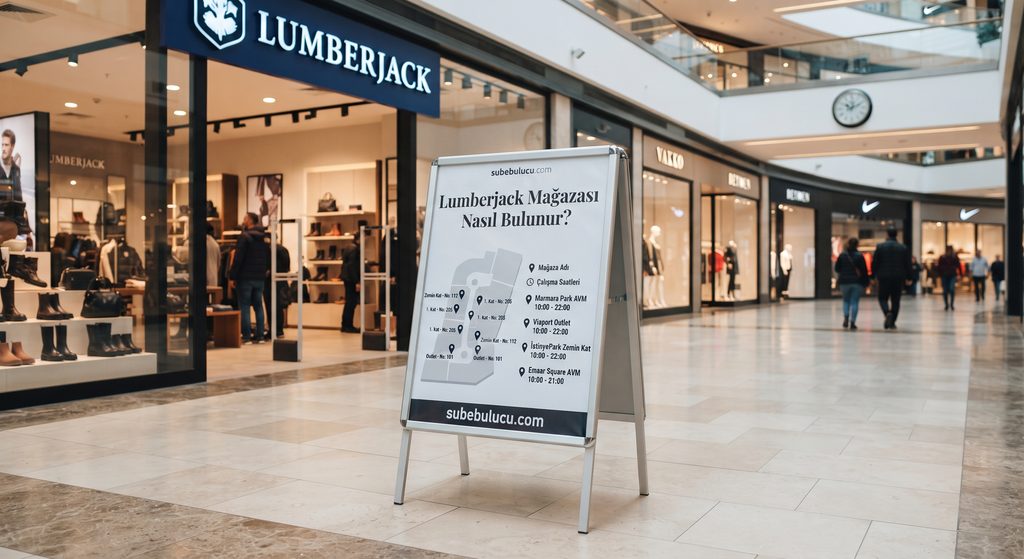 Lumberjack Mağazası Hangi AVM’de Var? 2 Lumberjack Mağazası Nasıl Bulunur Adım Adım Rehber