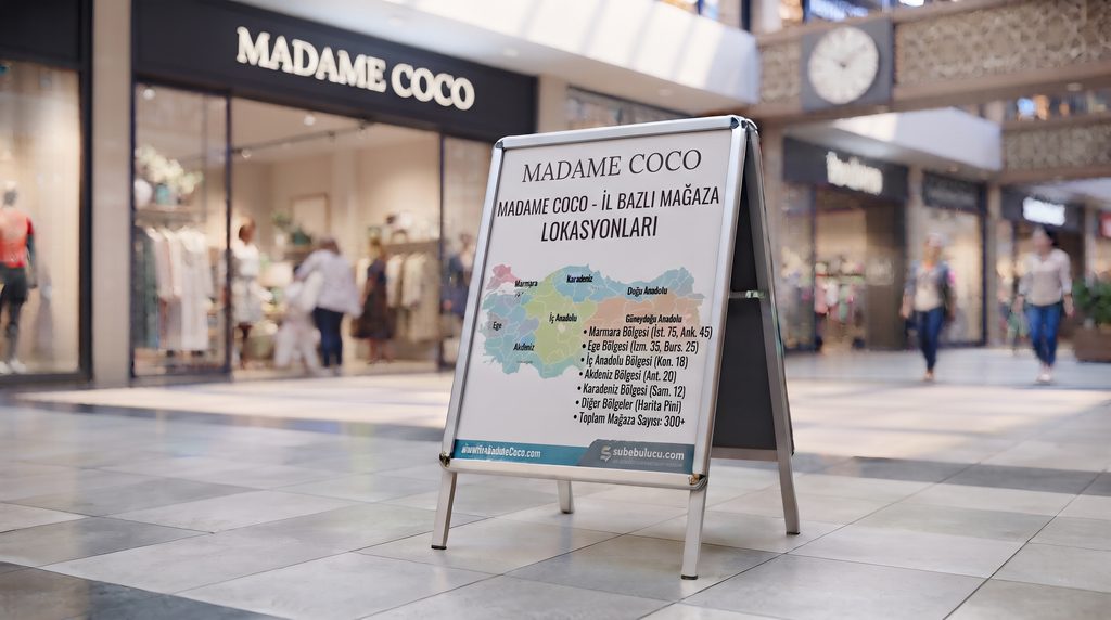 Madame Coco Mağazaları Nerelerde Var? 1 Madame Coco Mağazaları Nerelerde Var?