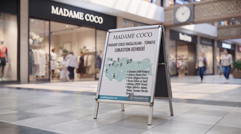 Madame Coco Mağazaları Nerelerde Var? 5 Madame Coco Mağazaları Nerelerde Var