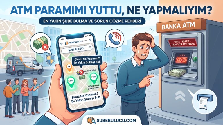 ATM Paramı Yuttu, Ne Yapmalıyım? 7 ATM Paramı Yuttu, Ne Yapmalıyım?