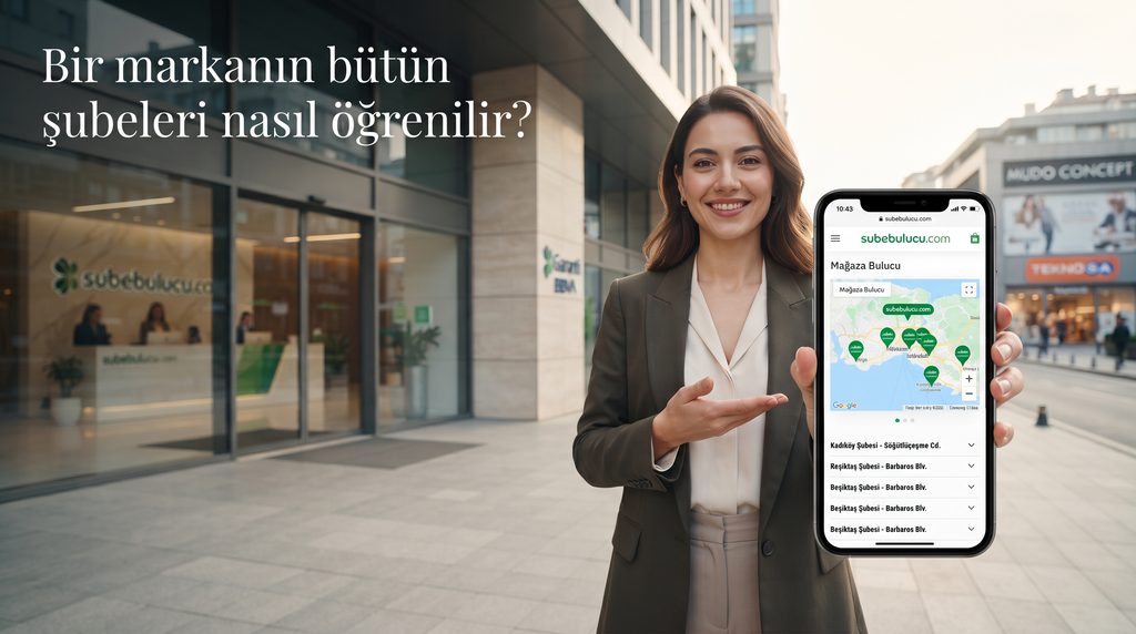 Bir Markanın Tüm Şubeleri Nasıl Bulunur? 1 Bir markanın bütün şubeleri nasıl öğrenilir?