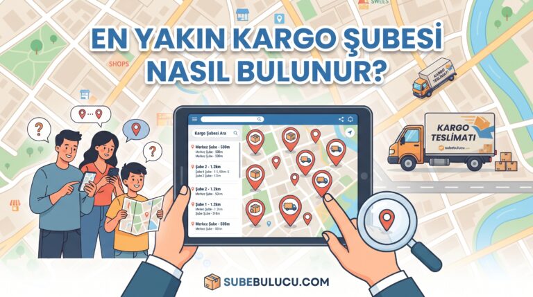 En Yakın Kargo Şubesi Nasıl Bulunur? Kargo Şubesi Bulma Rehberi 4 En Yakın Kargo Şubesi Nasıl Bulunur?