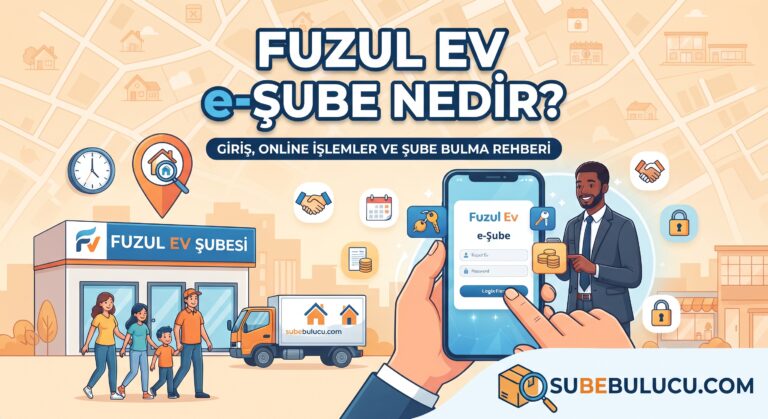 Fuzul Ev e-Şube Nedir? Giriş, Online İşlemler ve Şube Bulma Rehberi 6 Fuzul Ev e-Şube Nedir?