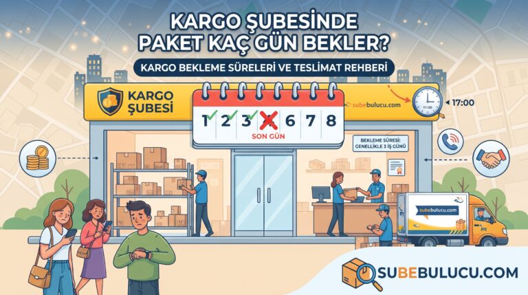 Kargo Şubesinde Paket Kaç Gün Bekler? 4 Kargo Şubesinde Paket Kaç Gün Bekler?