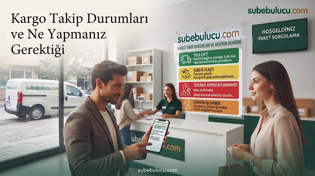 Kargonuz Şubeye Ulaştı mı? Gitmeden Önce Bu Bilgileri Kontrol Edin 2 Kargo Takip Durumları ve Ne Yapmanız Gerektiği