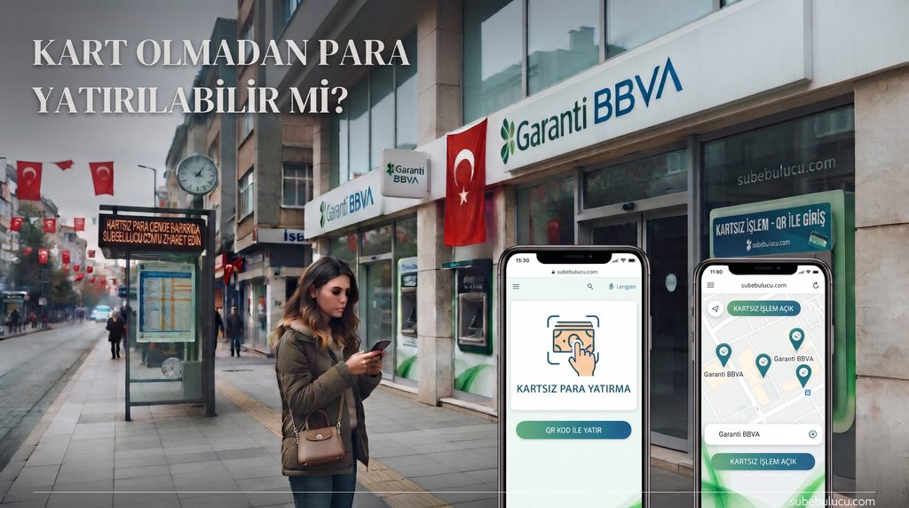 Kartsız İşlem Yapılan ATM Nasıl Bulunur? 2 Kartsız para yatırmak mümkün mü?