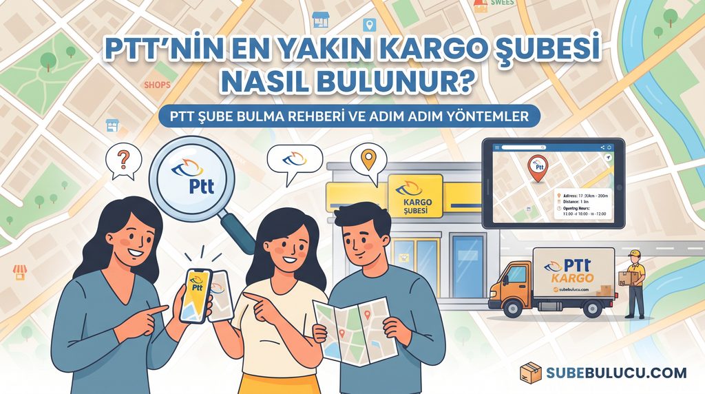 En Yakın Kargo Şubesi Nasıl Bulunur? Kargo Şubesi Bulma Rehberi 1 PTT'nin En Yakın Kargo Şubesi Nasıl Bulunur?
