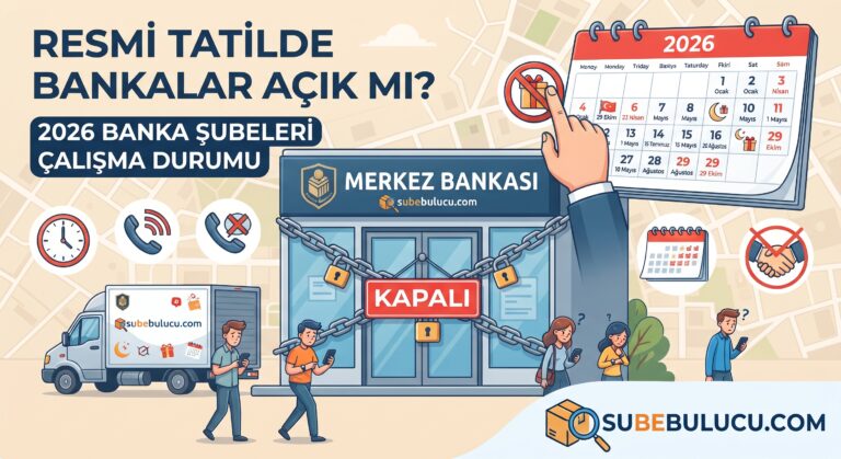Resmi Tatilde Bankalar Açık mı? 2026 Banka Şubeleri Çalışma Durumu 7 Resmi Tatilde Bankalar Açık mı?